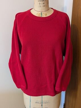 Vintage ''Au Coton'' heavy thermal shirt